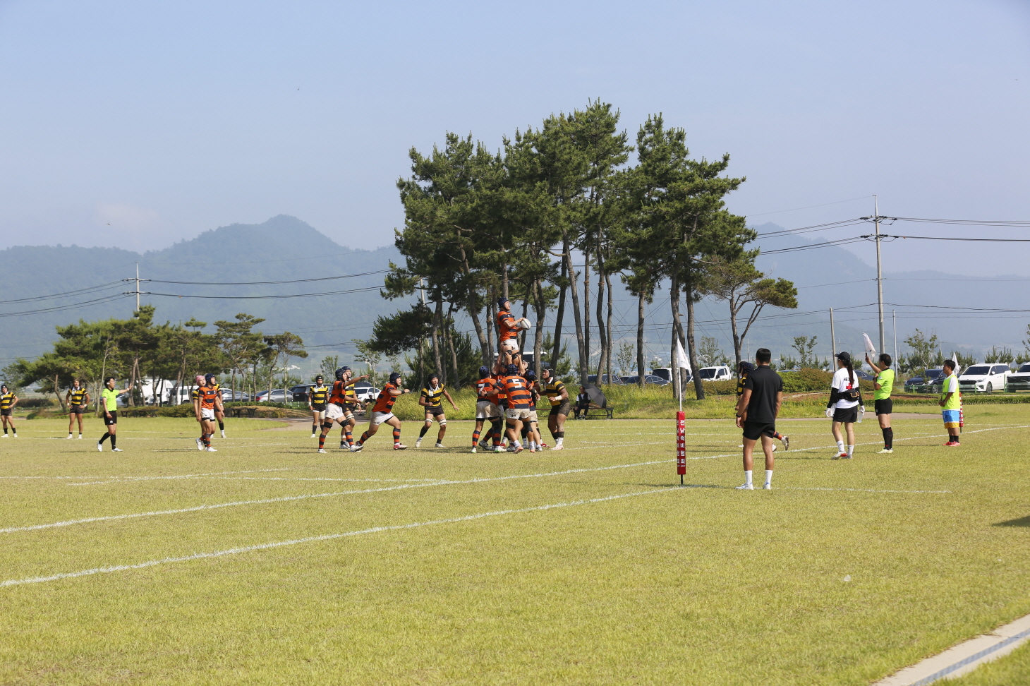 진도군, 전국 종별 럭비선수권대회 개막 이미지