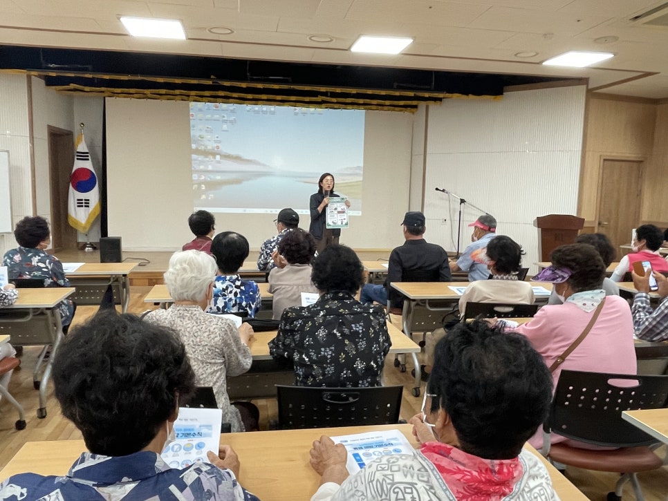 진도군보건소, 폭염 대비 온열질환 예방 교육 이미지