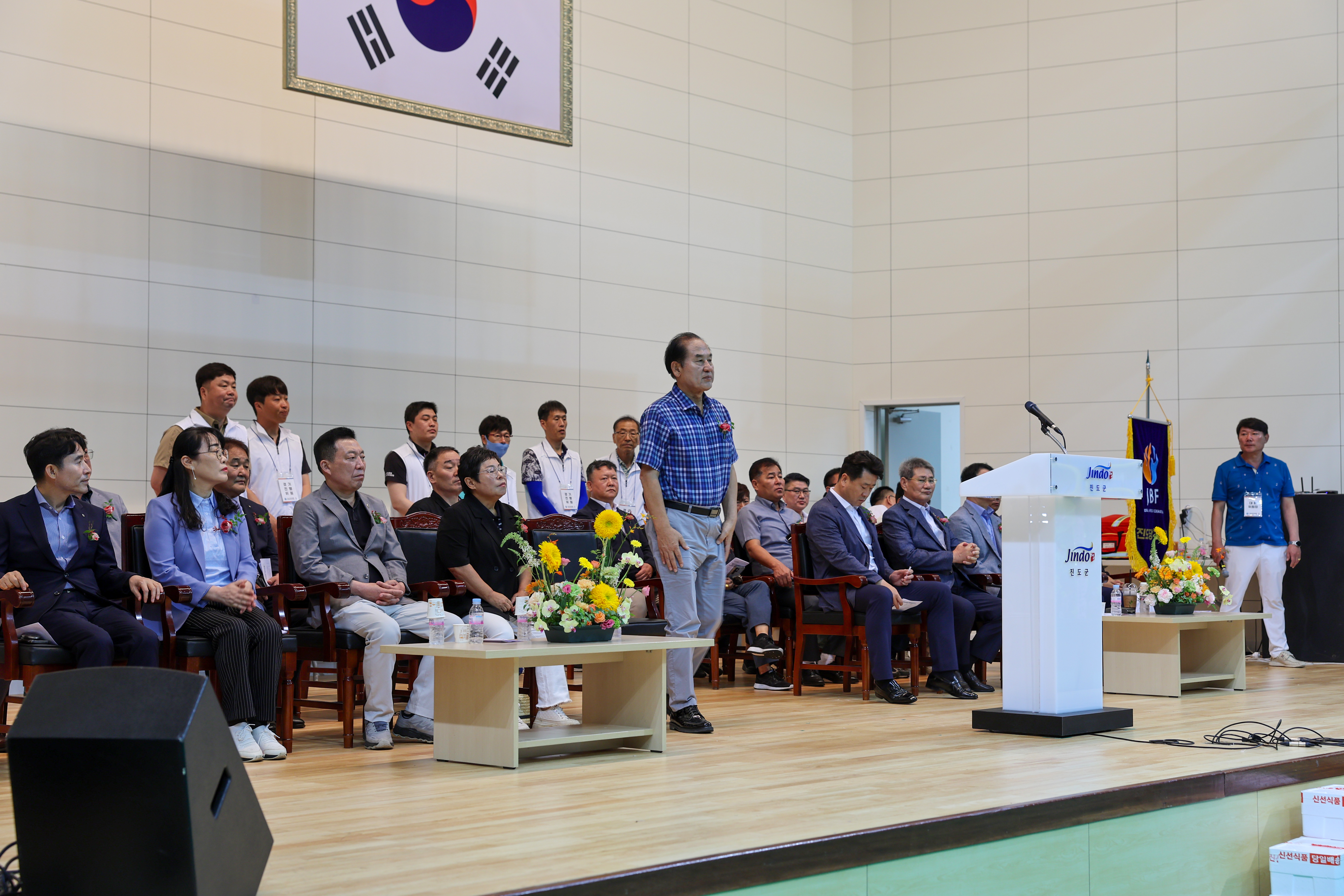 제3회 진도군당구연맹회장배 3쿠션 호남권 당구대회 개회식 첨부#7