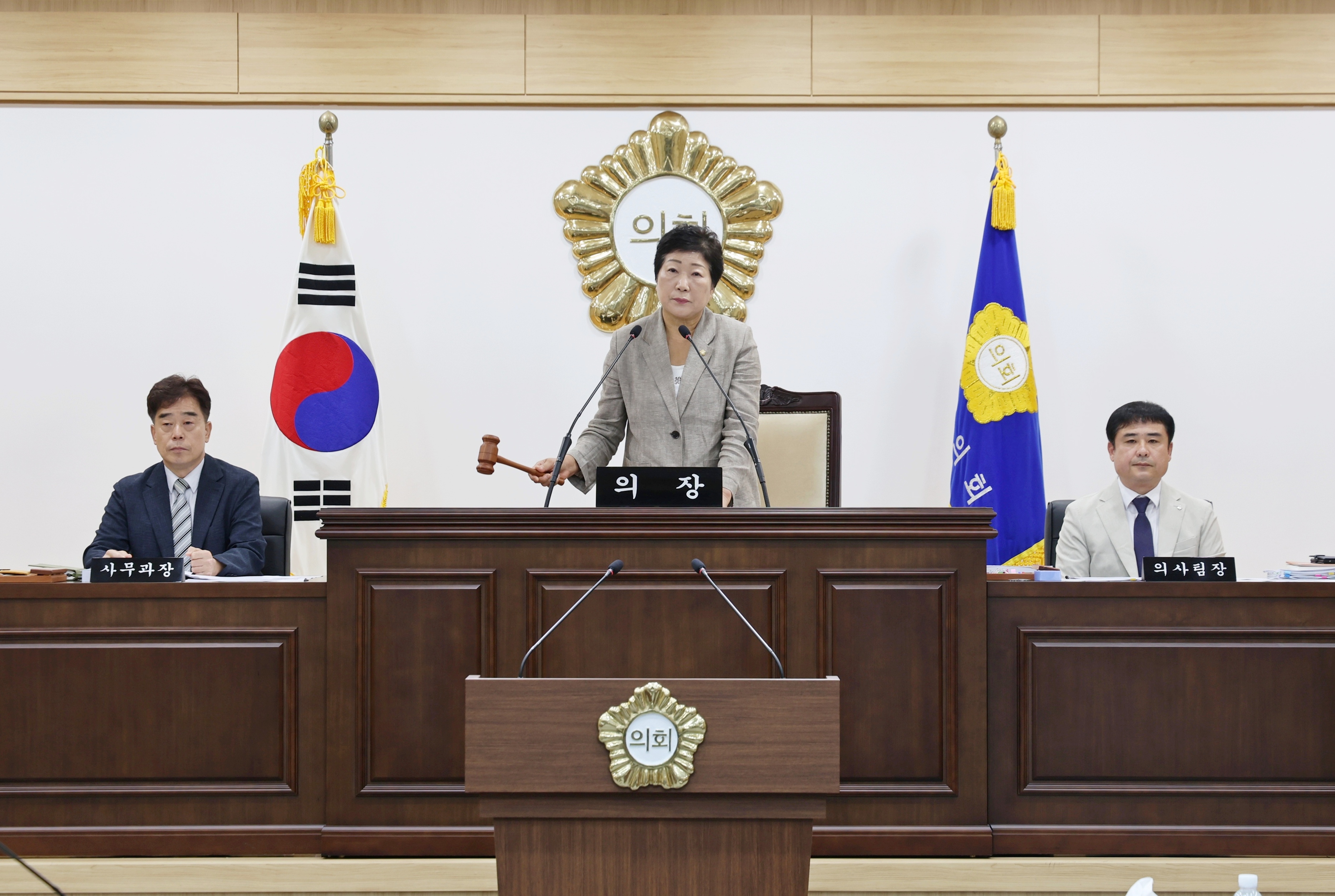 20250715 제309회 진도군의회 임시회 제1차 본회의 이미지