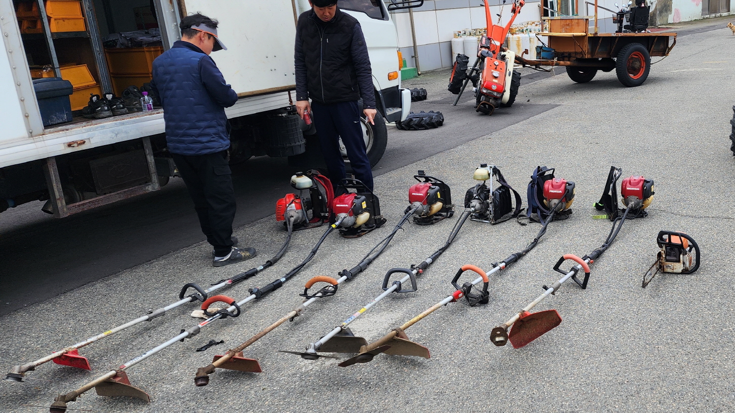 진도군, 추석맞이 예초기 무상 수리 및 안전교육 이미지