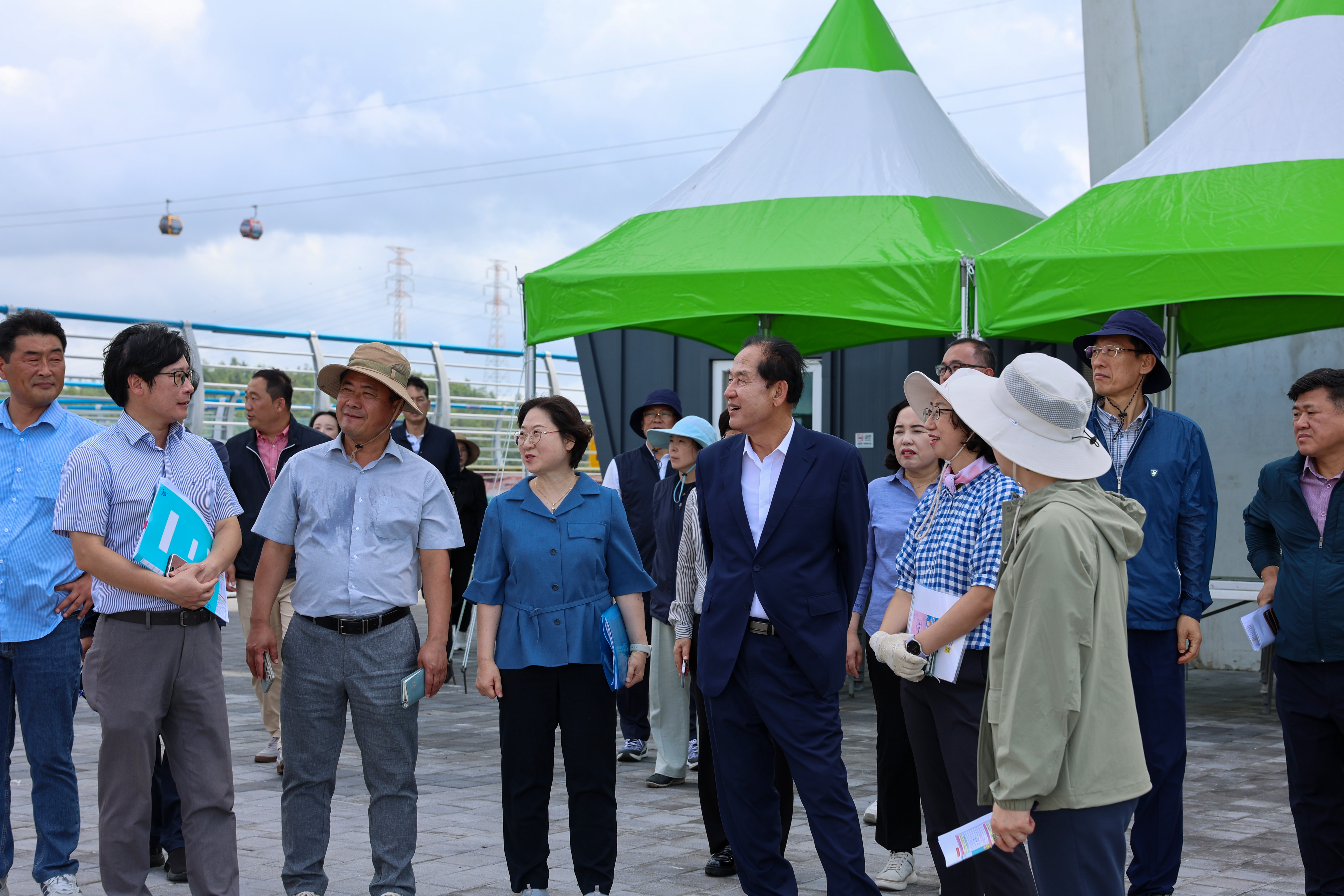 명량대첩축제 현장 점검 이미지