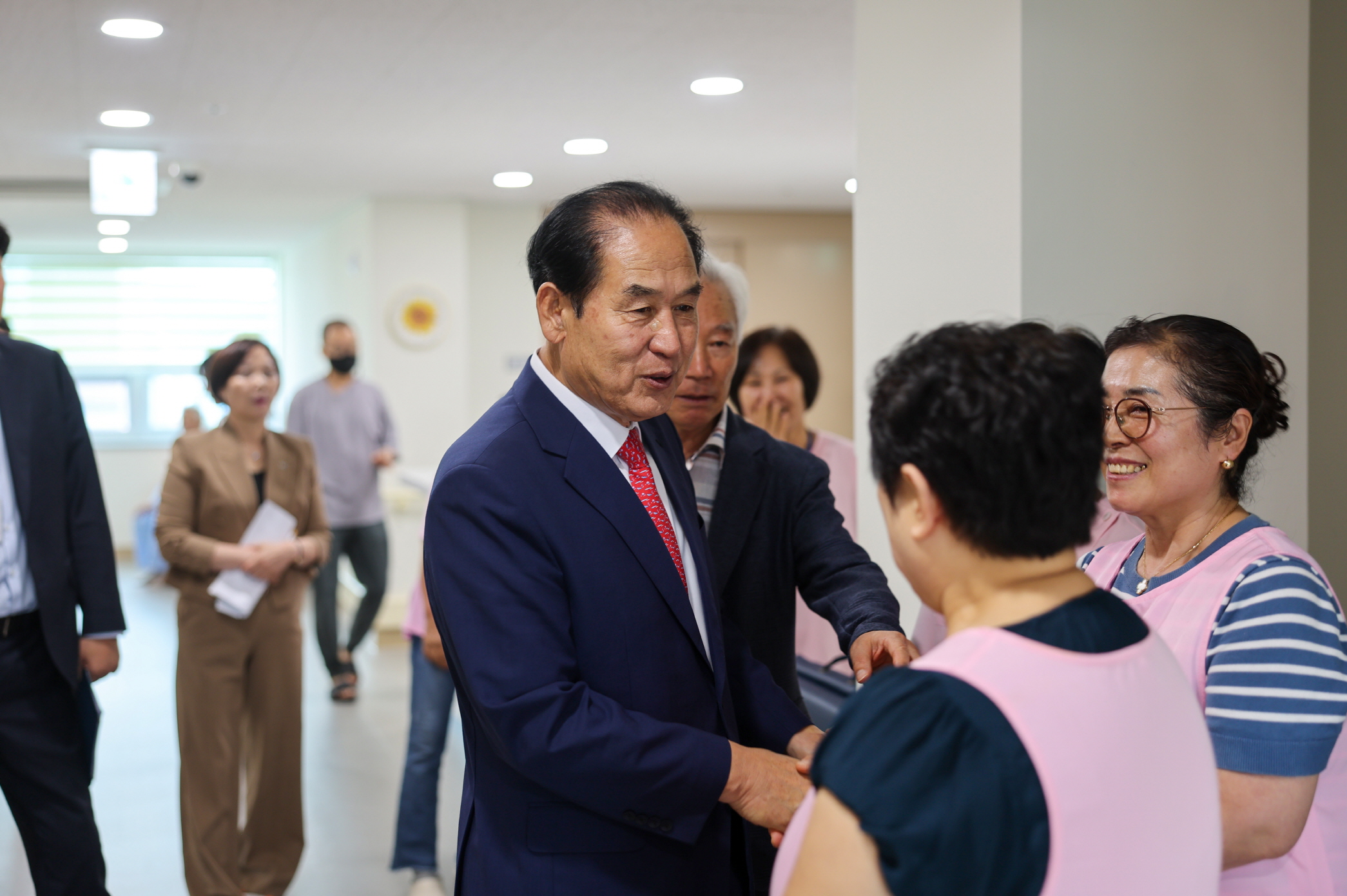 진도군, 추석 명절 맞아 사회복지시설 위문 이미지