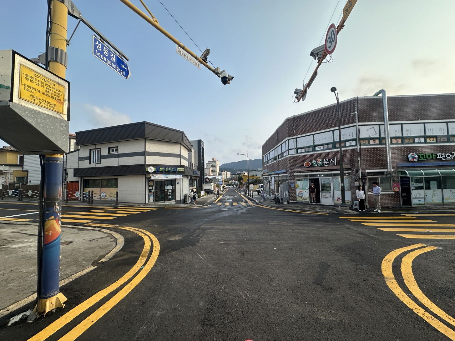 진도군, ‘진도초등학교 그린뉴딜 지중화 사업’ 완료 이미지