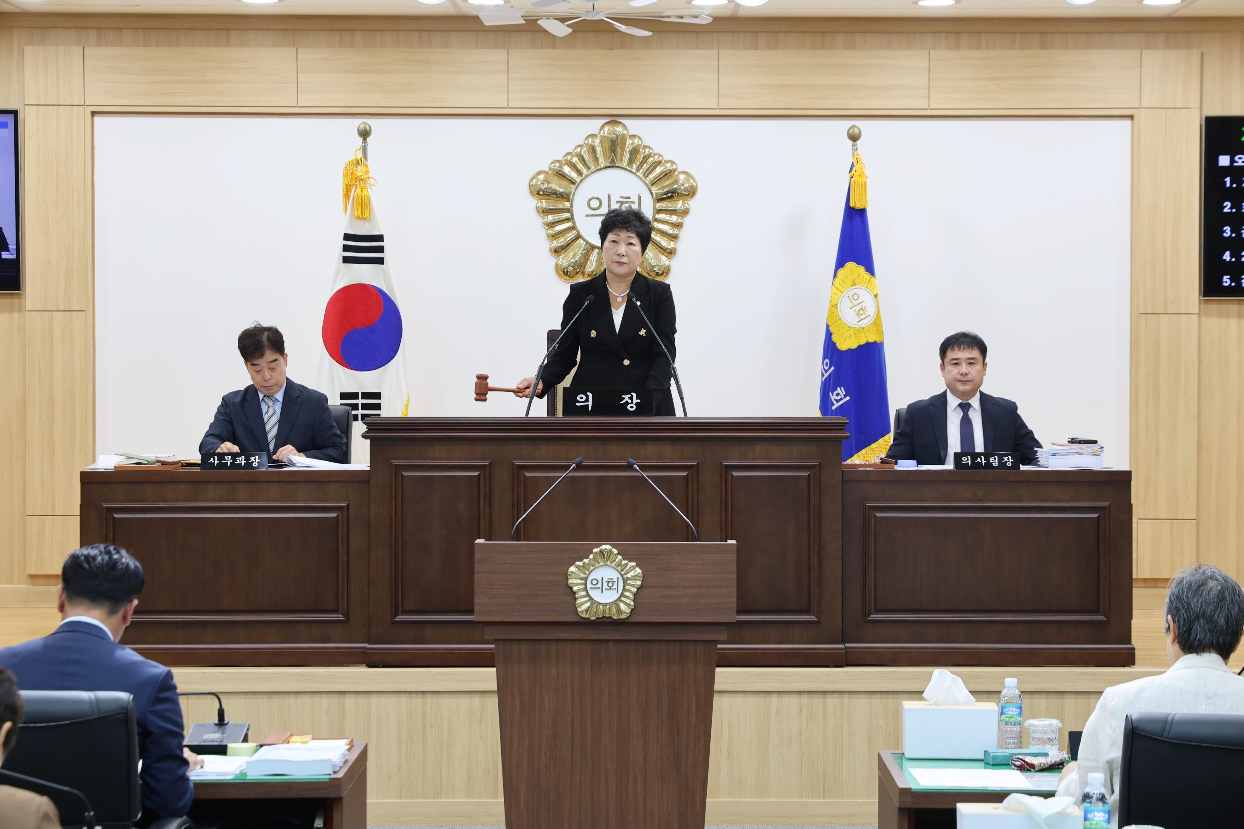 20250909 제310회 진도군의회 임시회 제1차 본회의 이미지