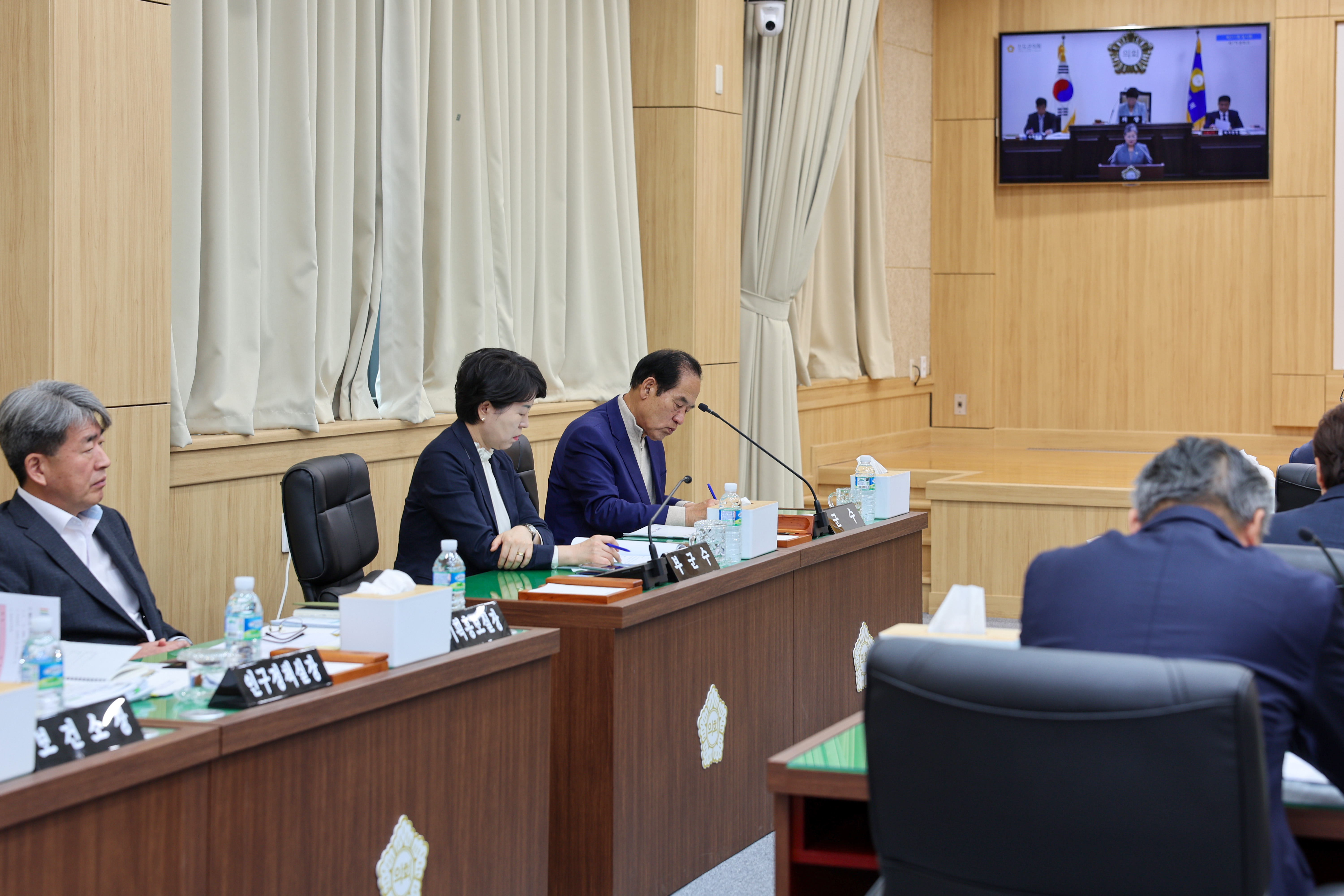 제311회 진도군의회 임시회 개회식 첨부#3