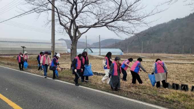 진도군 생활개선회, 2026년 새해맞이 생활환경 가꾸기 전개 이미지