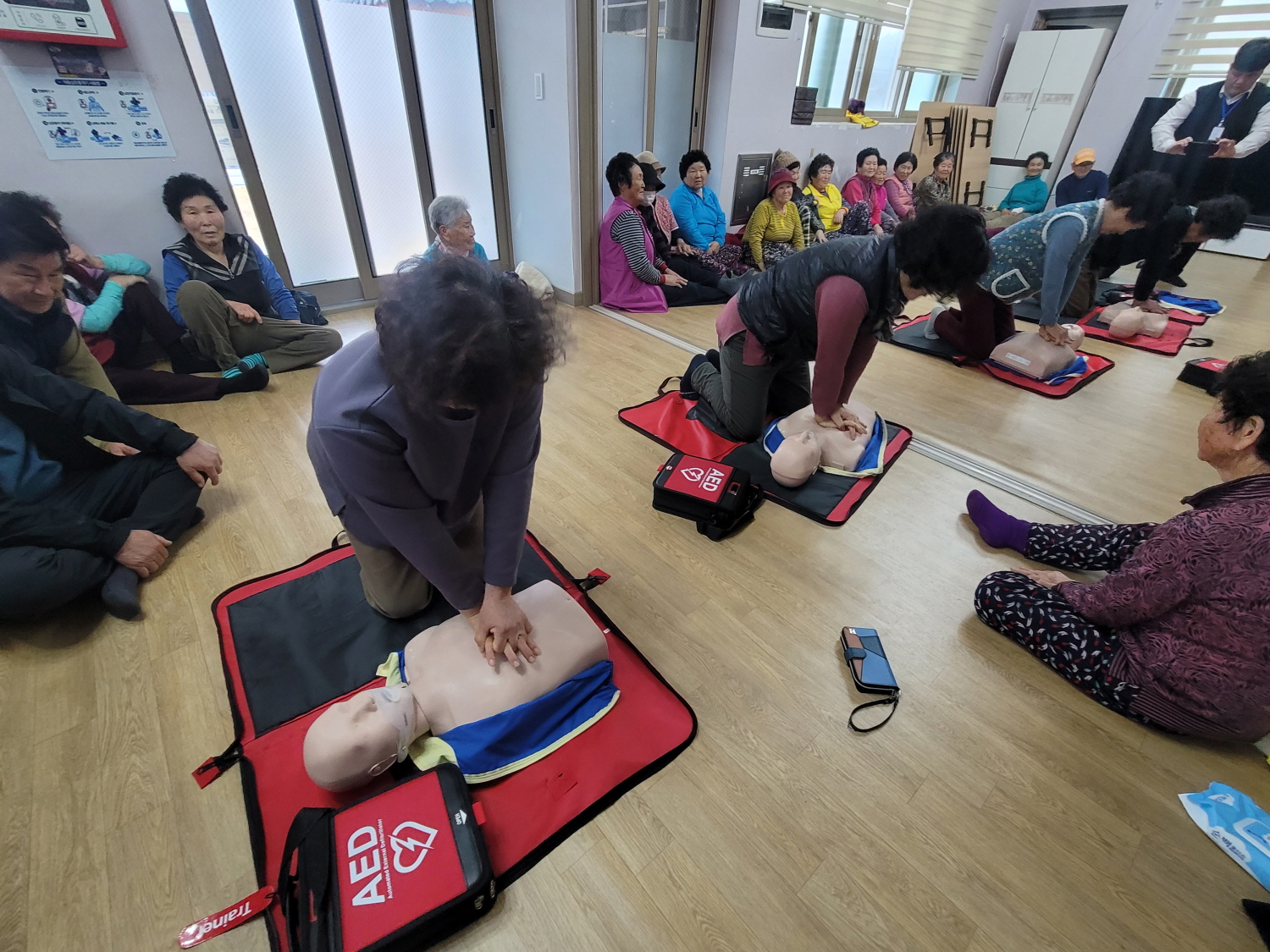 진도군-진도국민해양안전관, 찾아가는 심폐소생술 교육 첨부#2