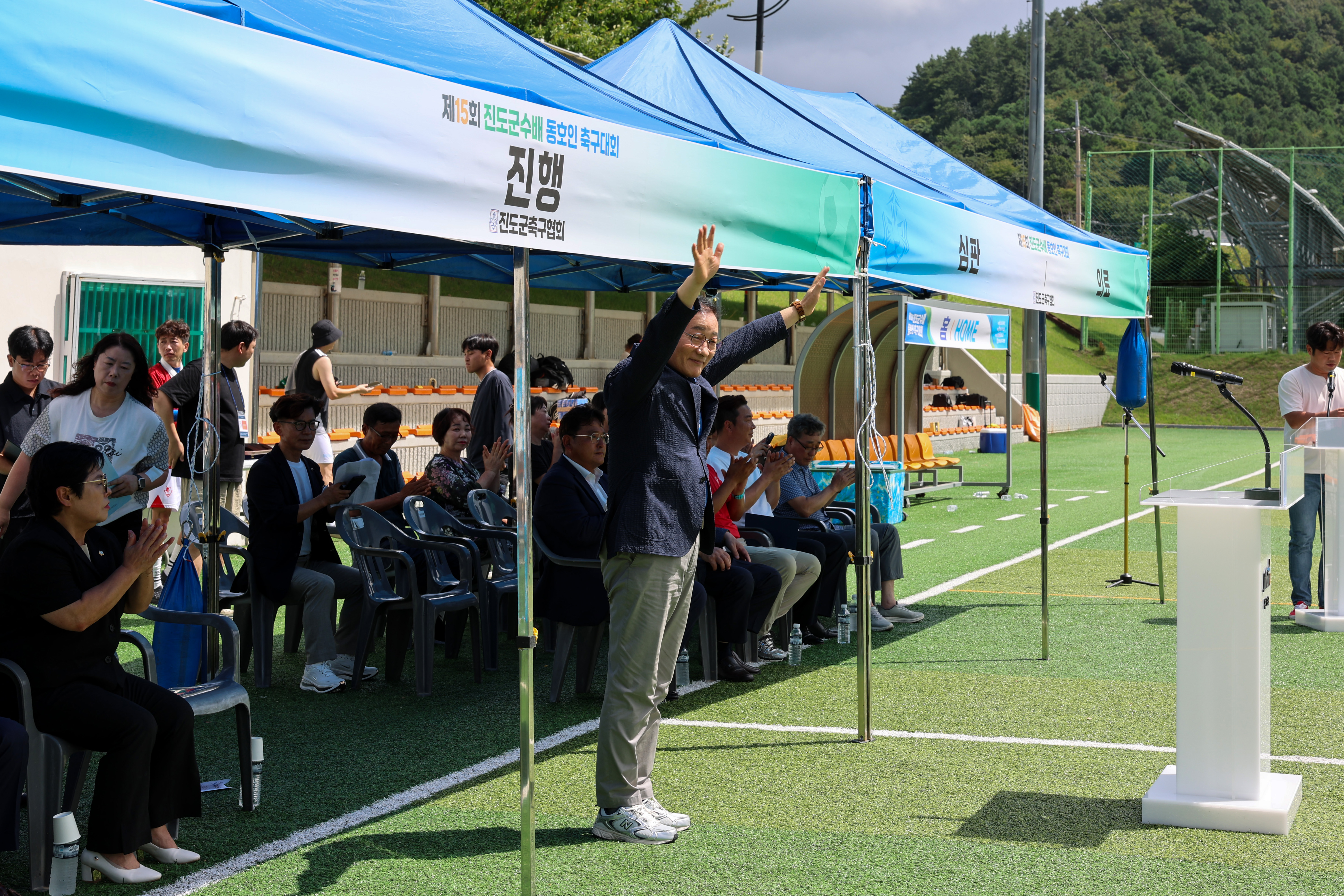 진도군수배 동호인 축구대회 이미지