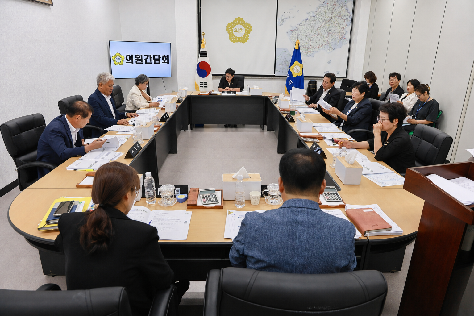 진도군의회, 의원 간담회 열고 '해경 유치 및명량대첩축제' 등 핵심 현안 살펴 첨부#2