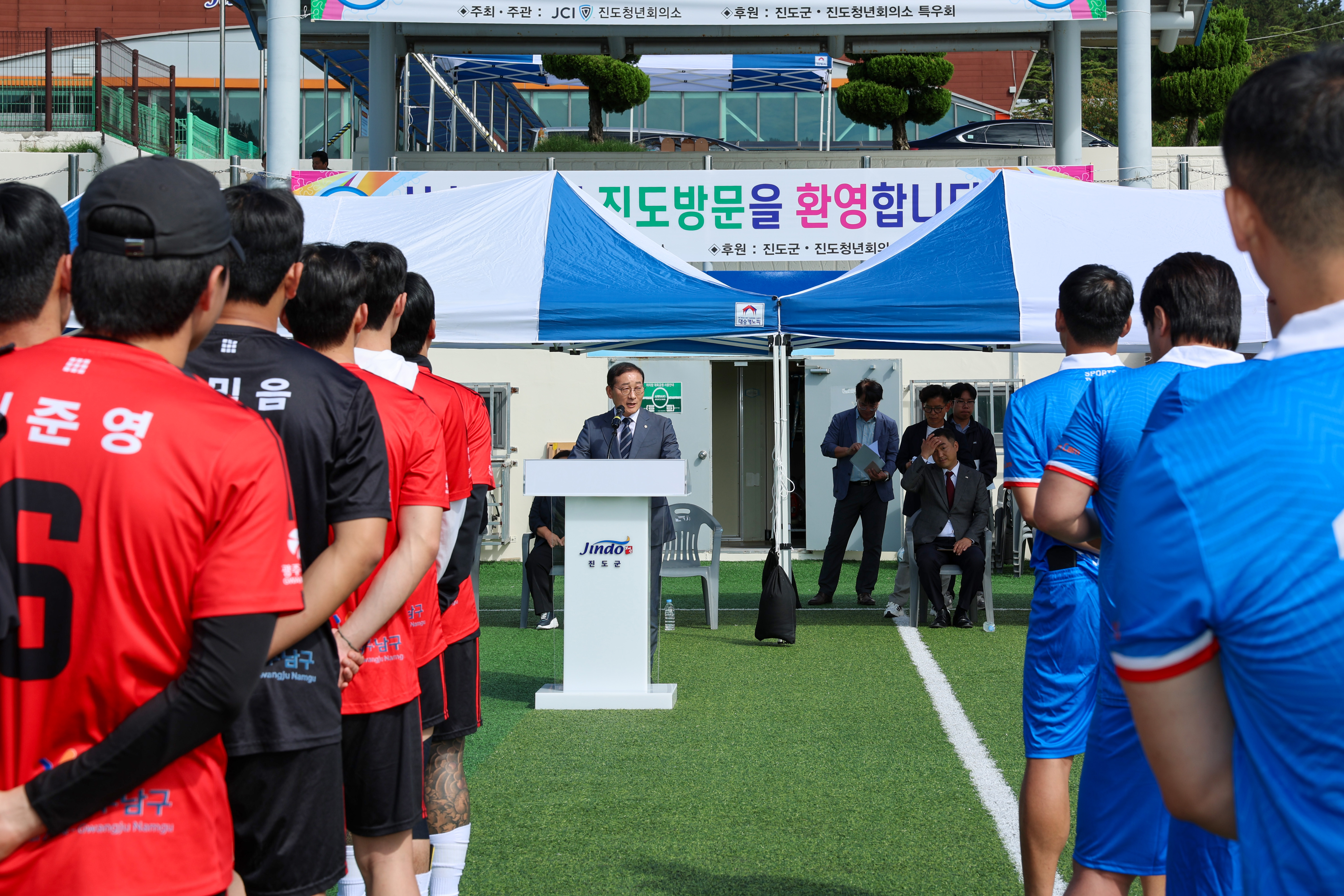진도JC 회장배 풋살대회 이미지
