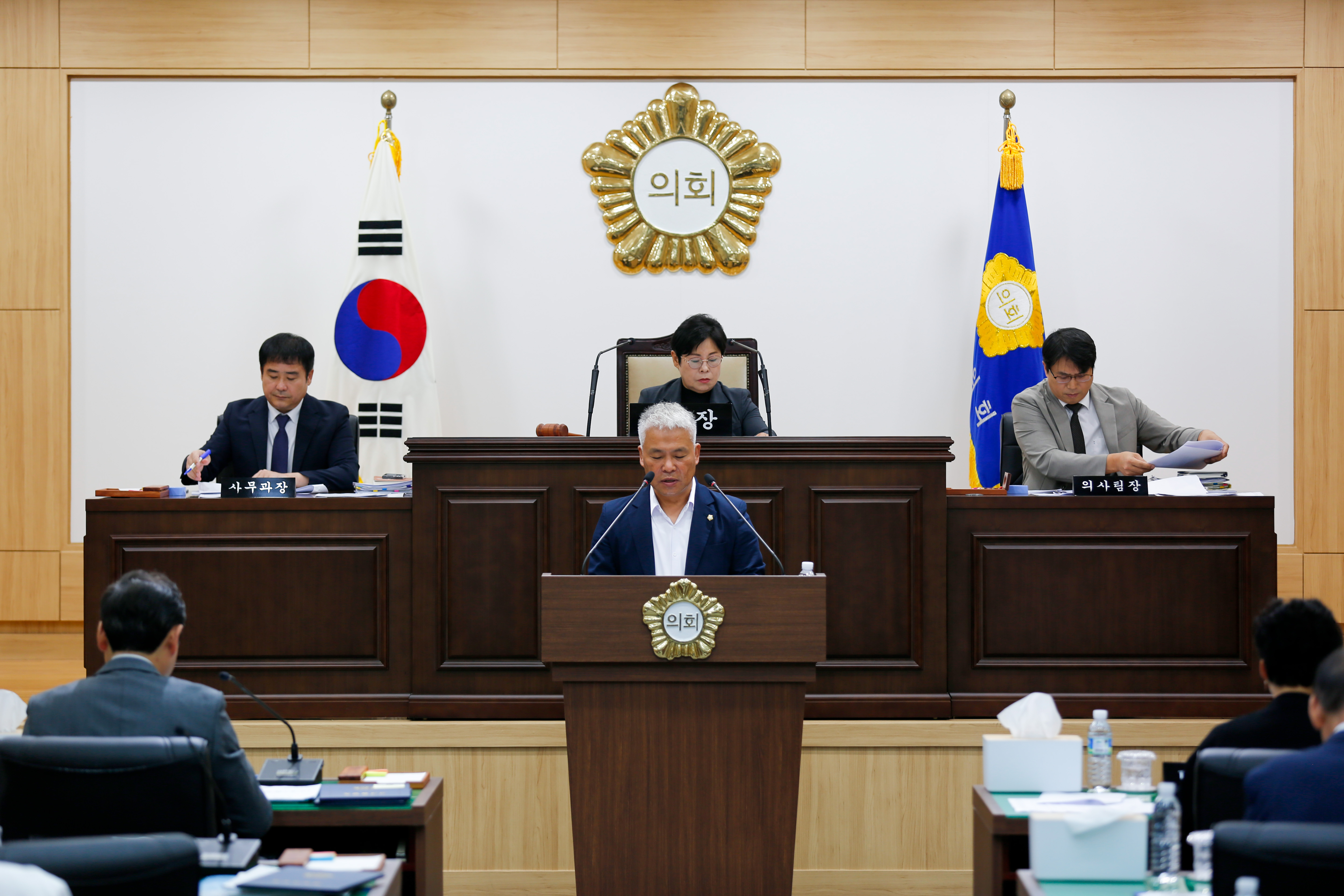 제318회 진도군의회 정례회 폐회 이미지